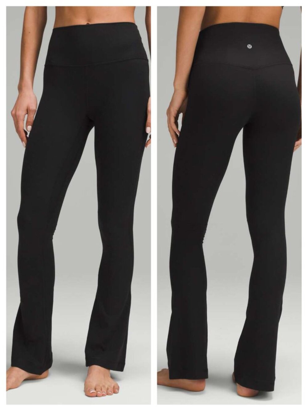 Lululemon Align Ribbed Mini-Flared Pant *Extra Short 8 Black